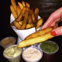 Gluten-free fries from Pommes Frites
